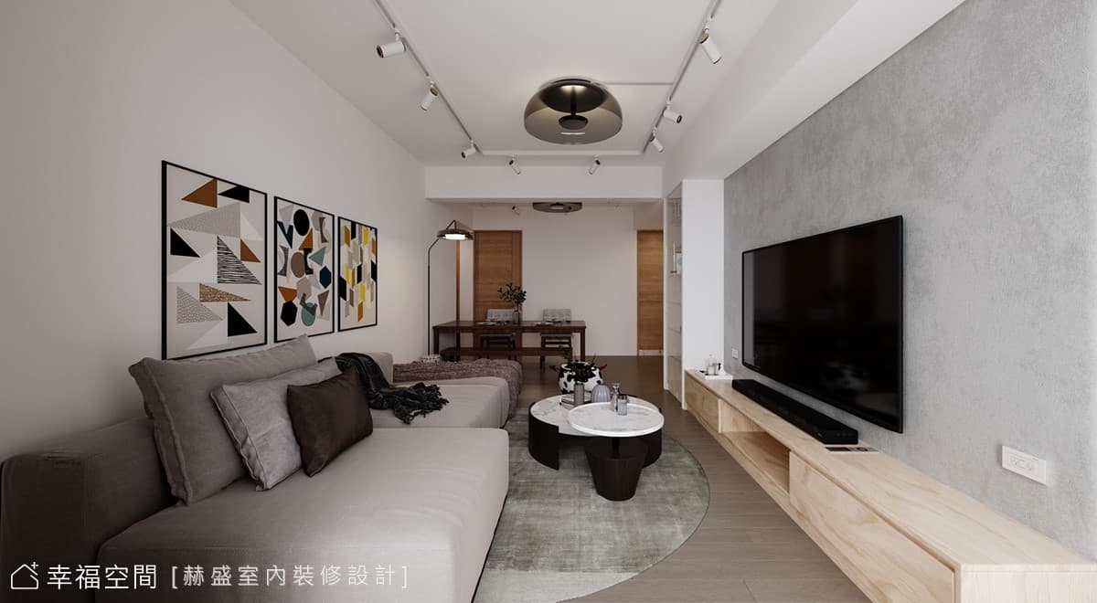 自然寫意 舒和恬境｜北歐風｜24坪