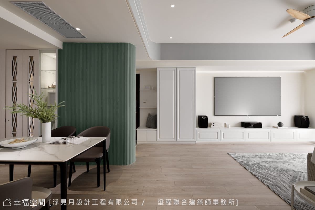 三房兩廳 實用簡約浪漫風情│34坪