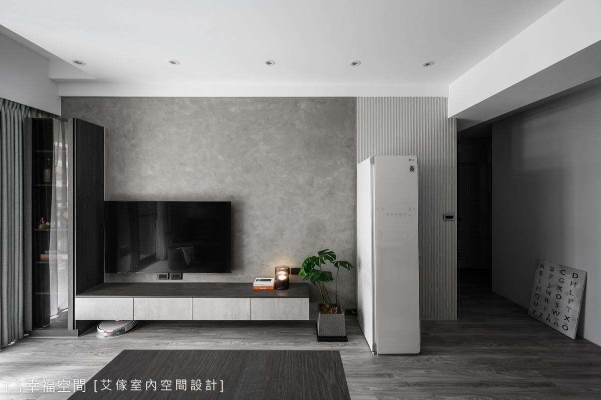 深邃簡練 靜謐灰界｜22坪