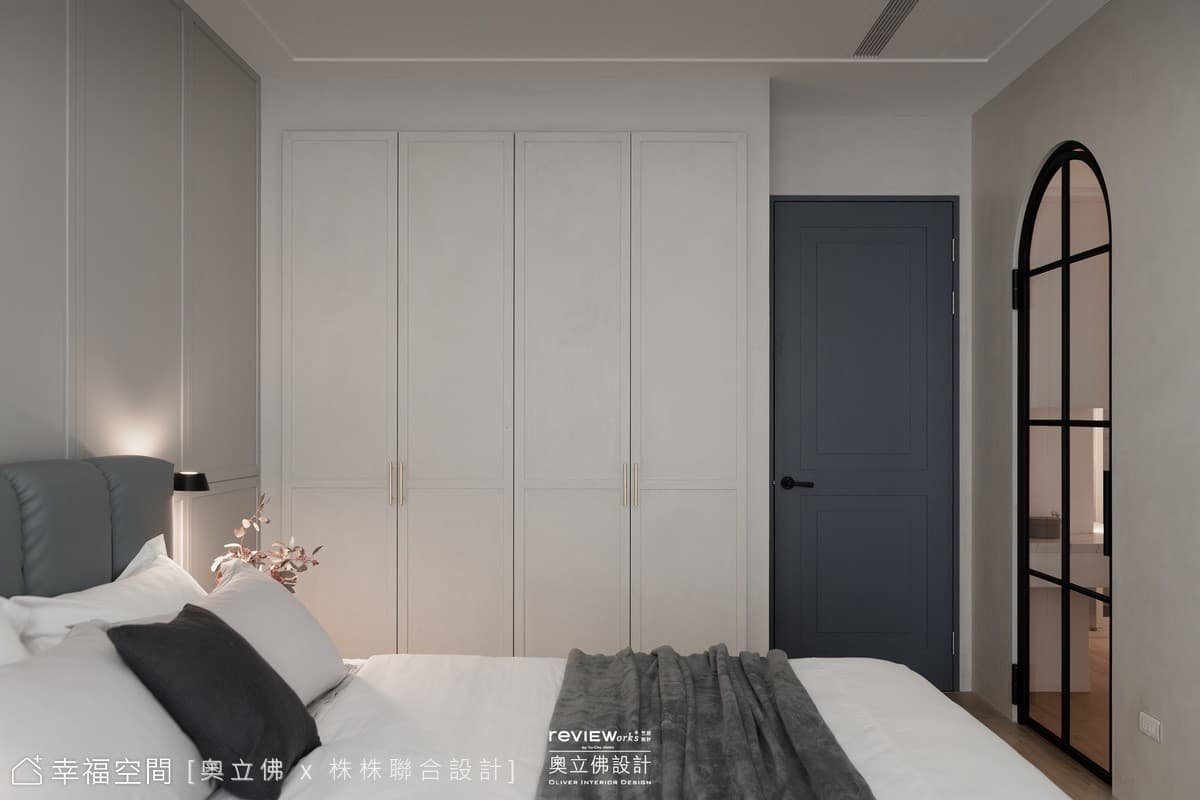 純色浪漫美式風格 客製恬靜透天宅邸│100坪