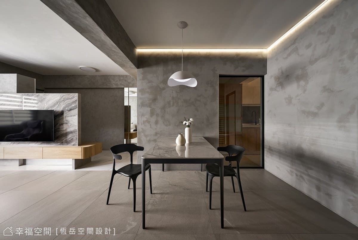 霧灰漫延流轉 暈畫侘寂家景 |30坪