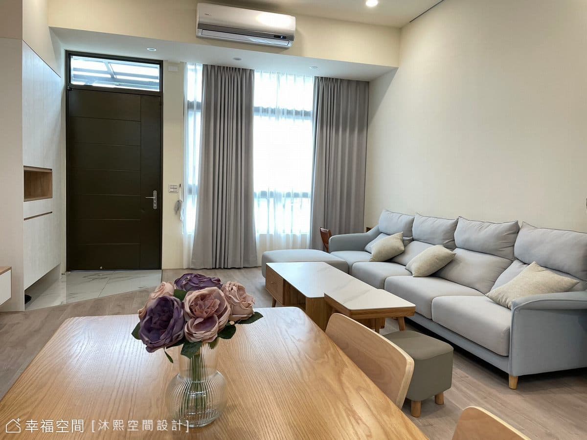 現代北歐混搭休閒多元舒心宅│35坪