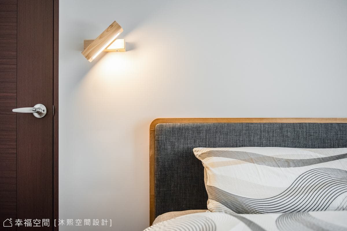 淨白木質混搭現代北歐休閒清新宅│20坪