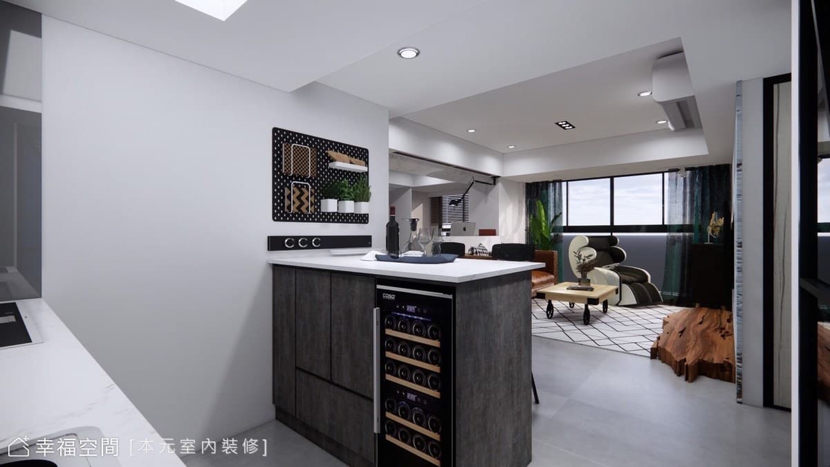 瀟灑自由 嶄露本色|輕工業|18坪