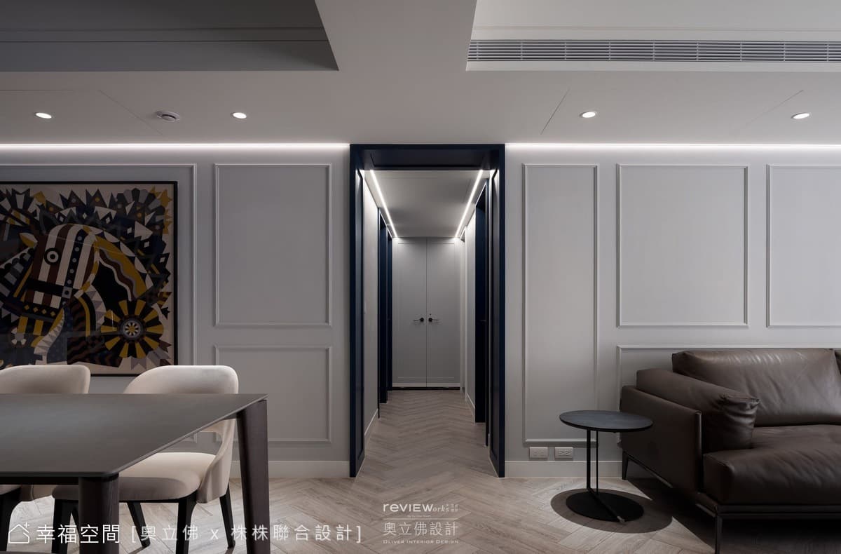 簡練優雅共存 描摹美式人文空間質韻│40坪