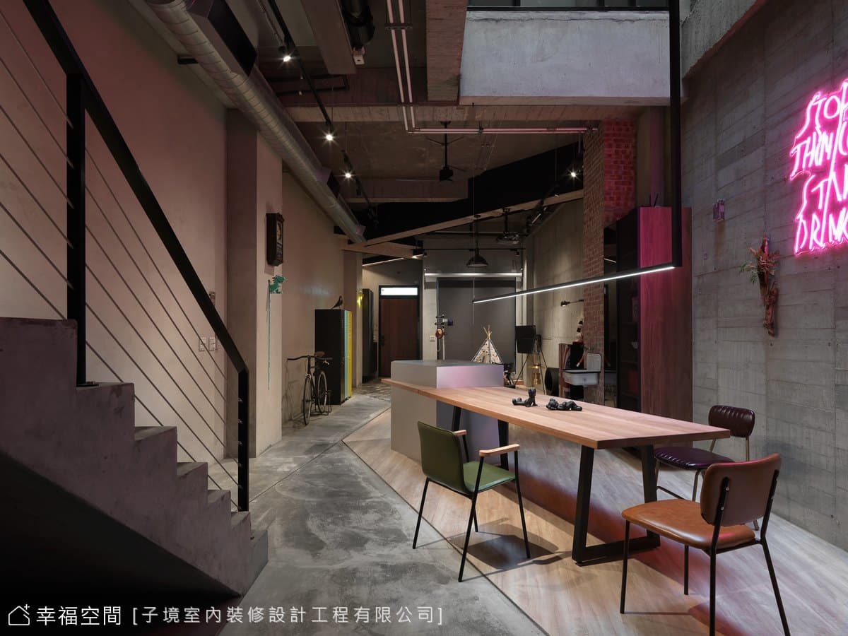 自地自建風格宅 用設計在家享受露營趣 │工業風│50坪