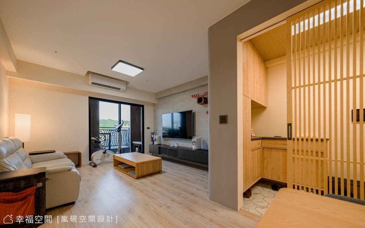 溫潤木質調 砌築日式清雅生活感│27坪