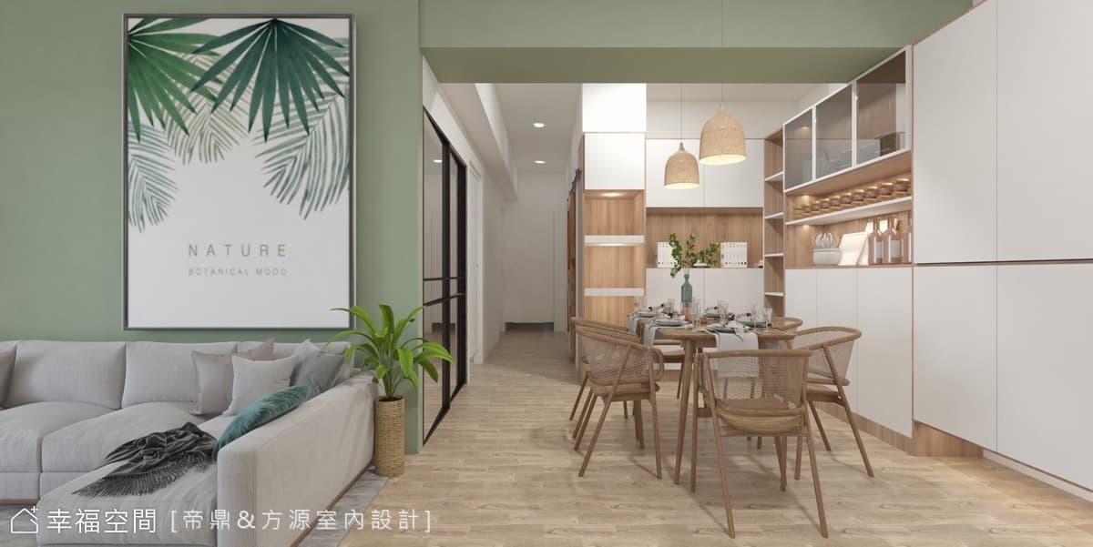 暖意小生活 治癒系美宅|北歐人文風|28坪