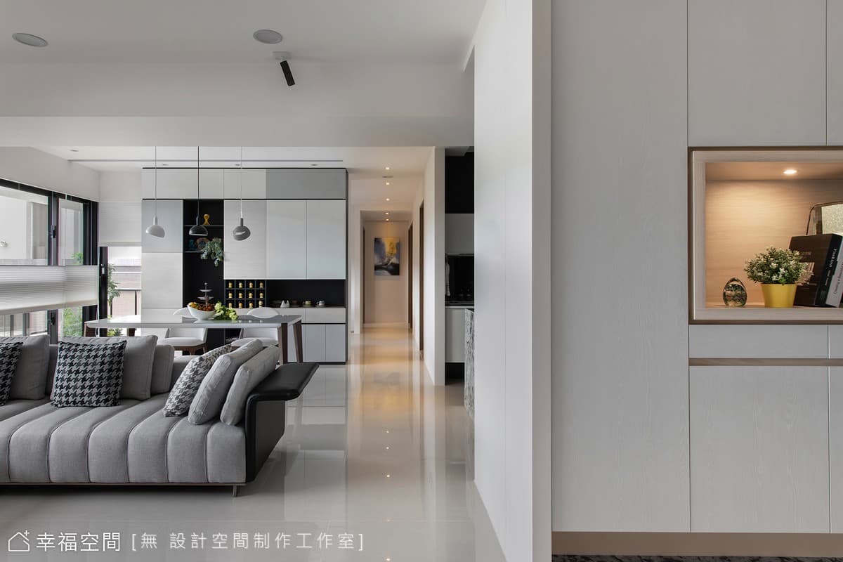 流光石影 藏景歸居|現代風|35坪