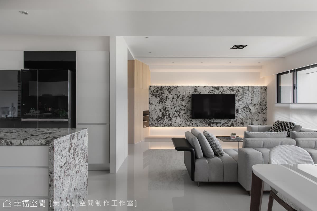 流光石影 藏景歸居|現代風|35坪