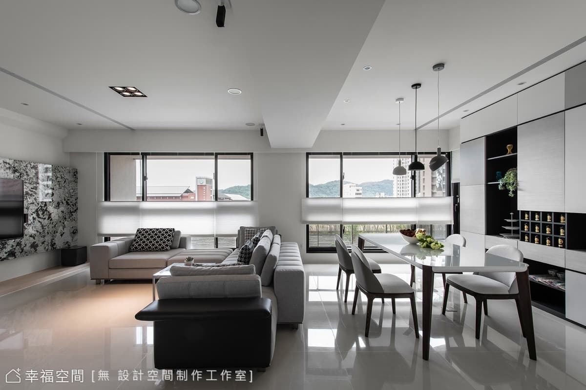 流光石影 藏景歸居|現代風|35坪