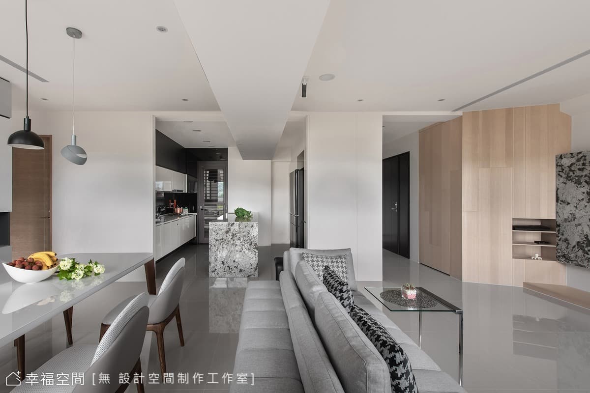 流光石影 藏景歸居|現代風|35坪
