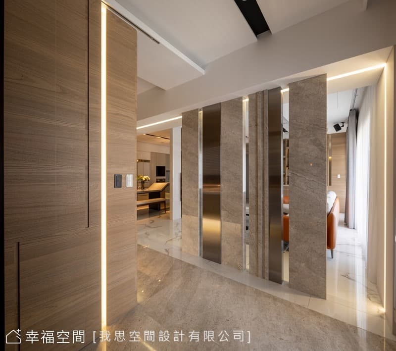 巧妙鋪敘空間語彙 描繪光影流瀉的視覺詩篇|現代風|30坪