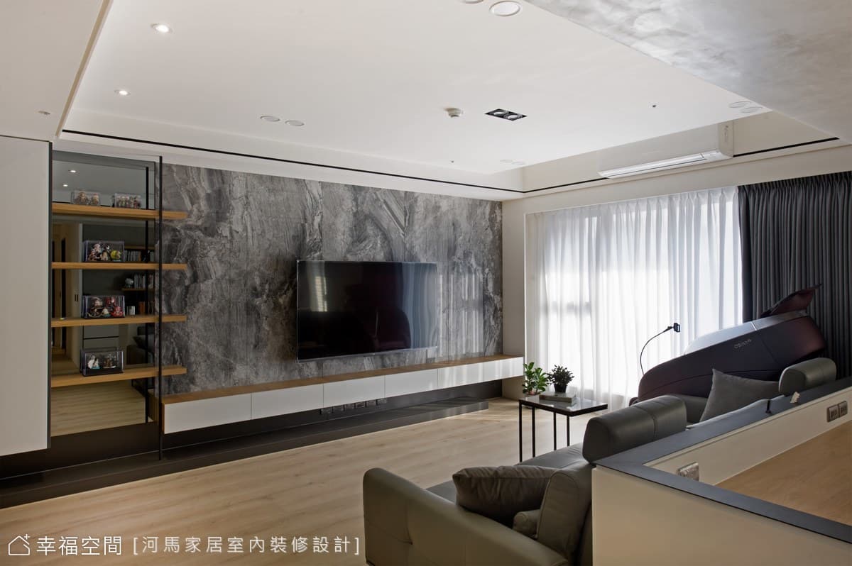 率性俐落 打造都會雅痞風格│現代風│40坪