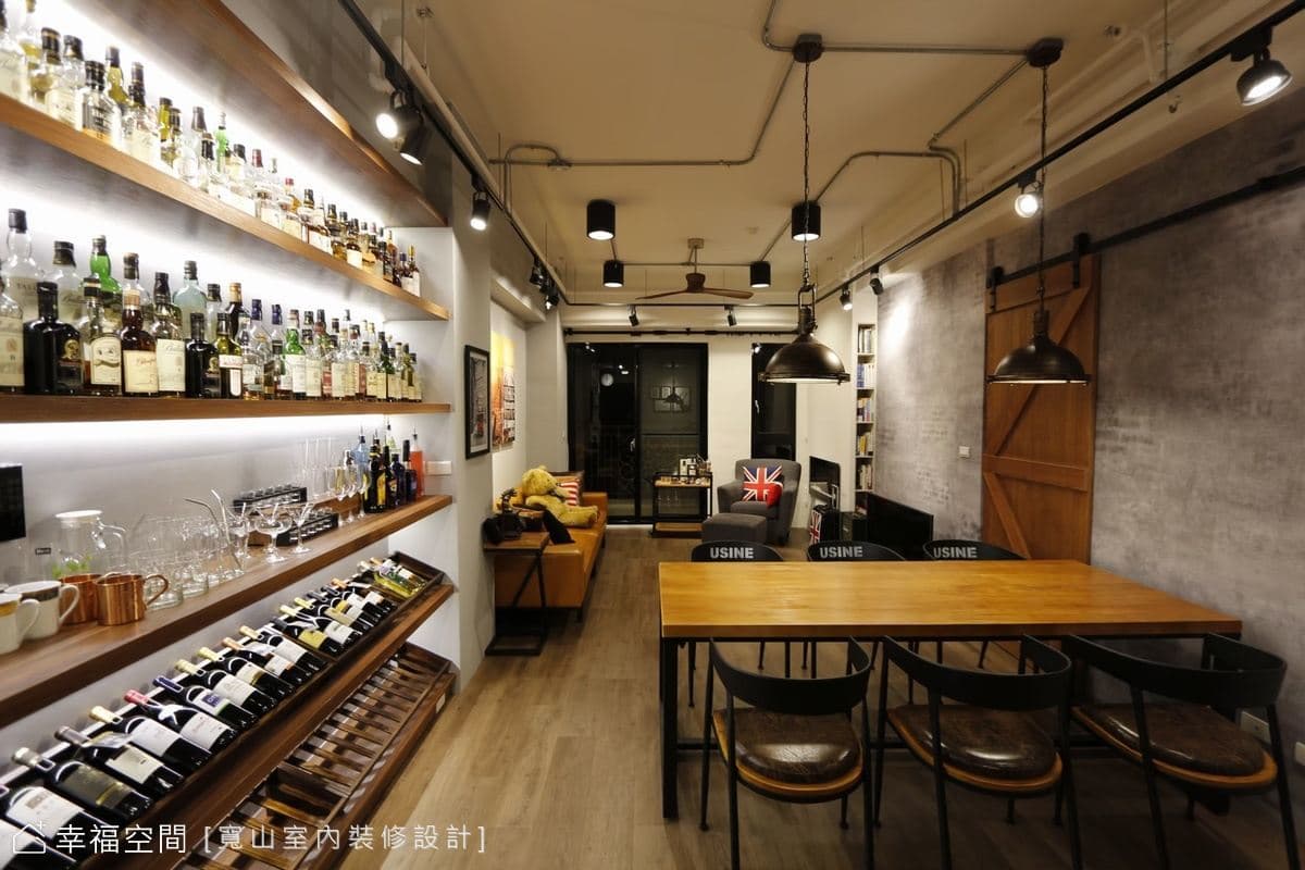 工業風品味宅 宅家Chill療癒│31坪