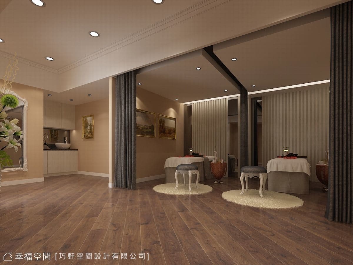 現代混搭雋雅SPA館│30坪
