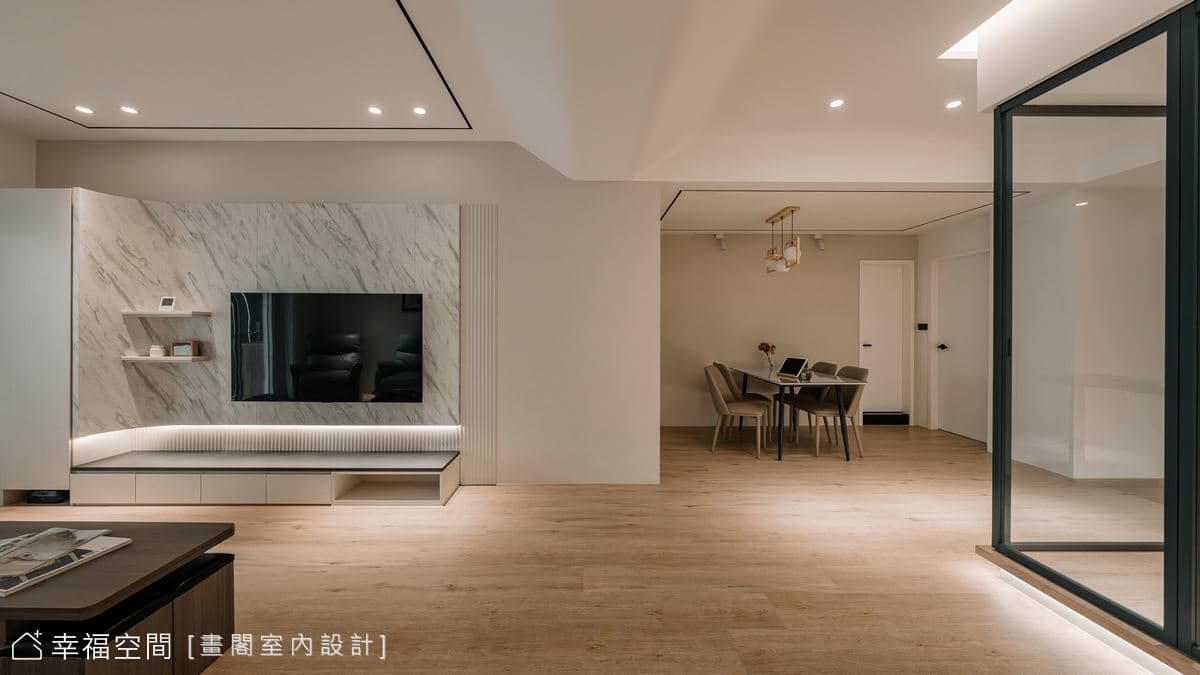 現代新古典混搭 優雅筆觸勾勒溫馨新婚美宅│34坪