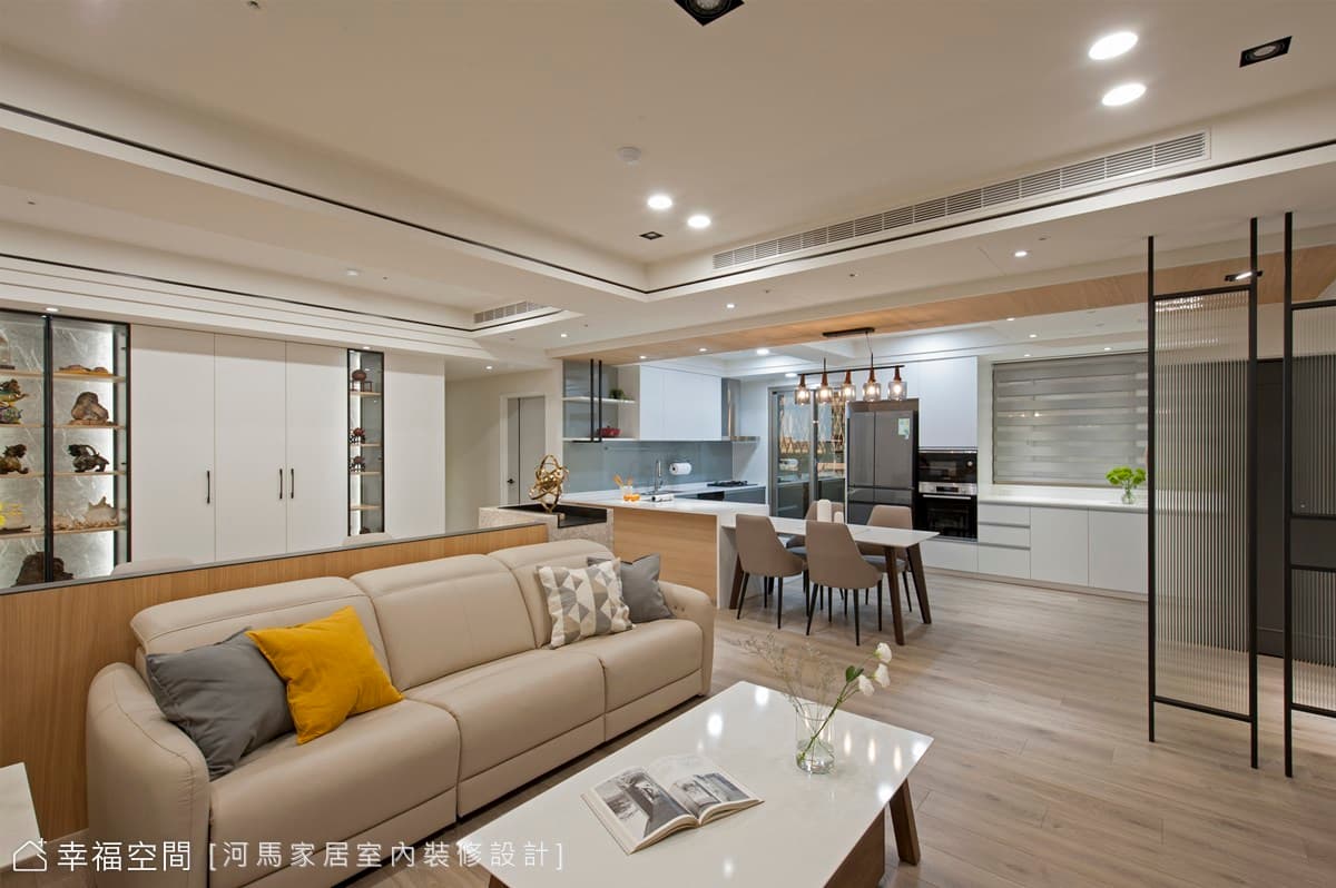 老屋改頭換面 化身質感飯店宅|現代風|35坪