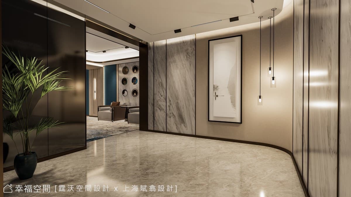 尊榮美學度假行館 輕奢質感會所│現代奢華風│187坪