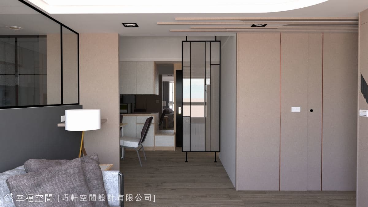 暖木色佐灰階 打造舒適寧靜現代宅│15坪