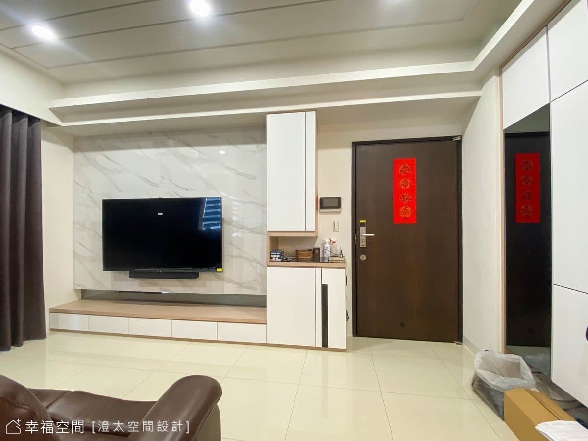 隱形設計放大空間彈性尺度│現代風│25坪