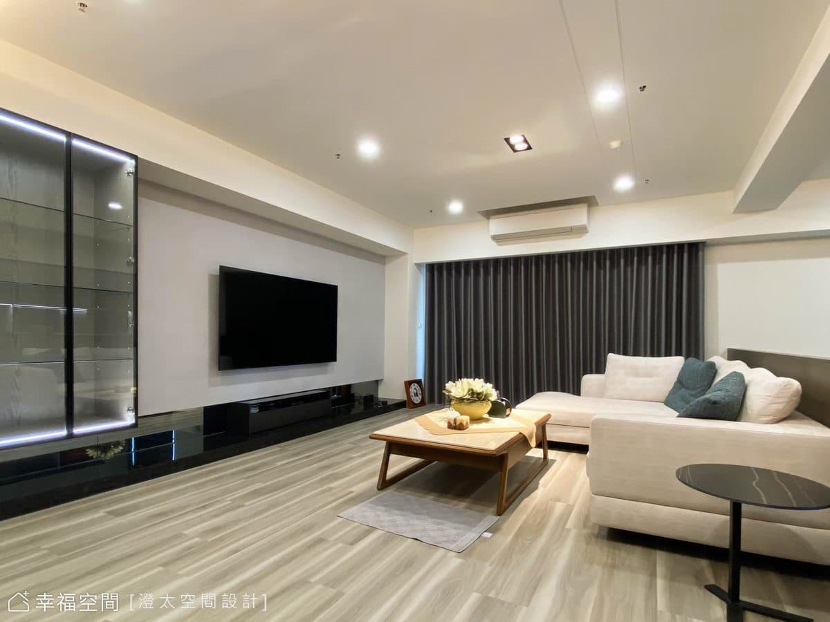 老屋翻新空間尺度 變身質感單身好宅│現代風│38坪