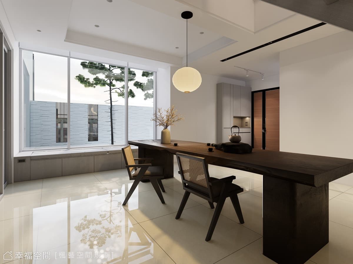 凝縮日常中的吉光片羽 勾勒淨透雅居|120坪|簡約風