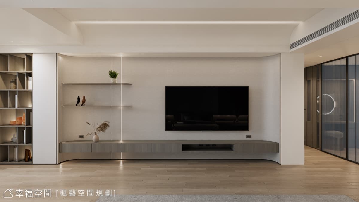凝縮日常中的吉光片羽 勾勒淨透雅居|120坪|簡約風