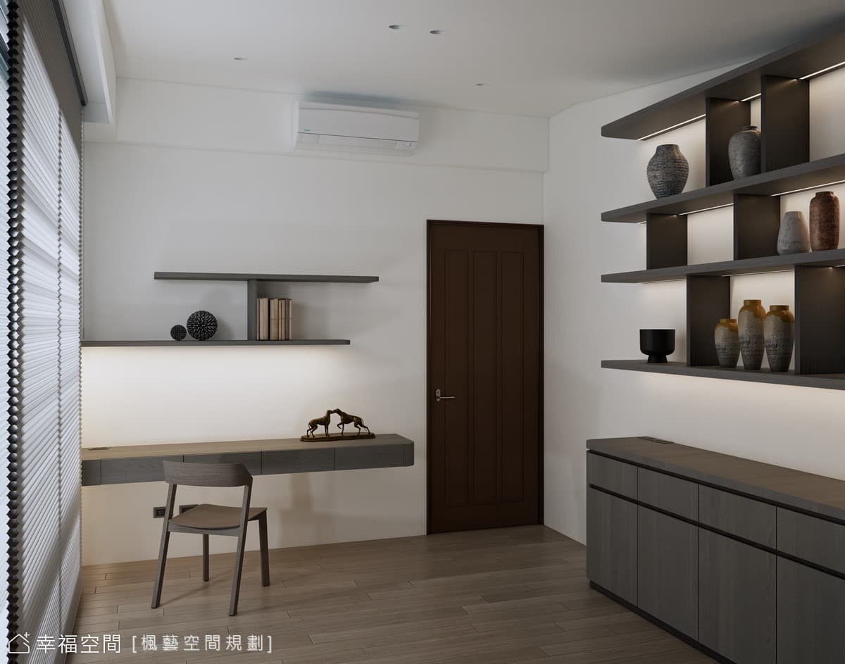 凝縮日常中的吉光片羽 勾勒淨透雅居|120坪|簡約風