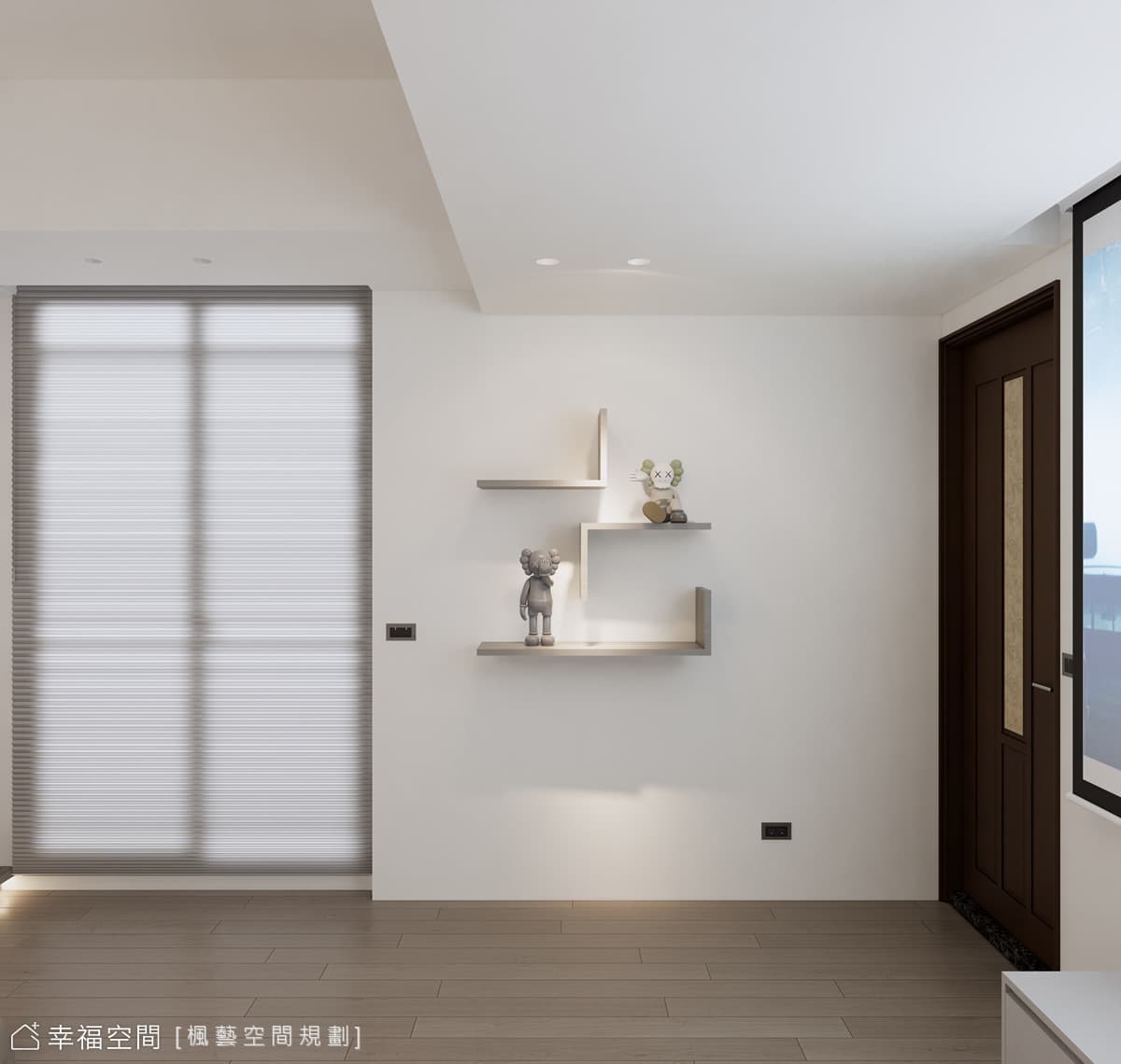 凝縮日常中的吉光片羽 勾勒淨透雅居|120坪|簡約風
