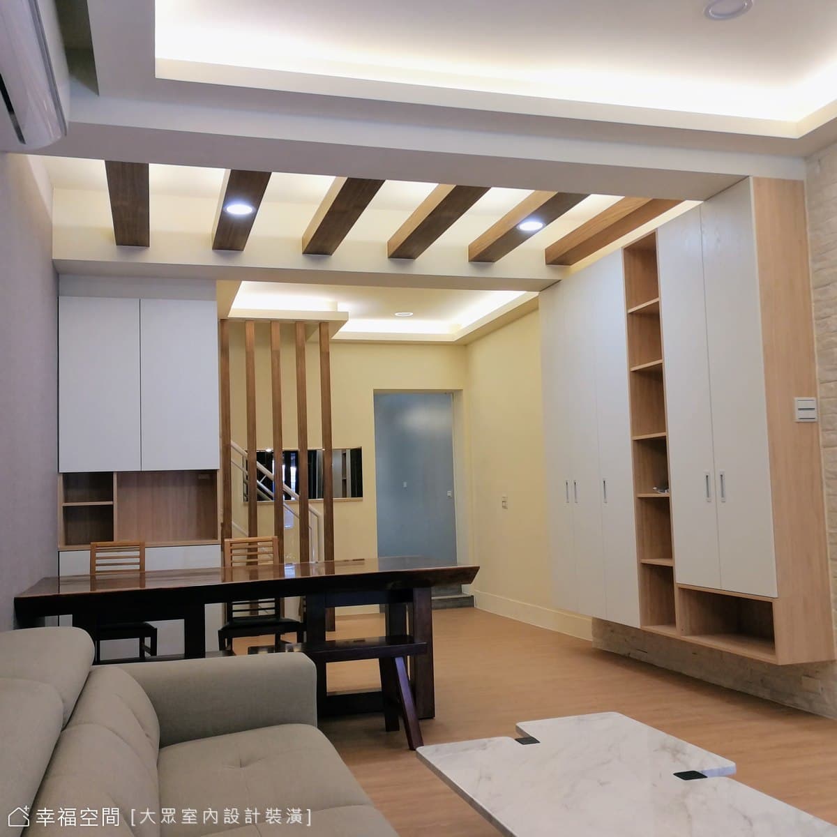 溫潤木感北歐透天宅│54坪