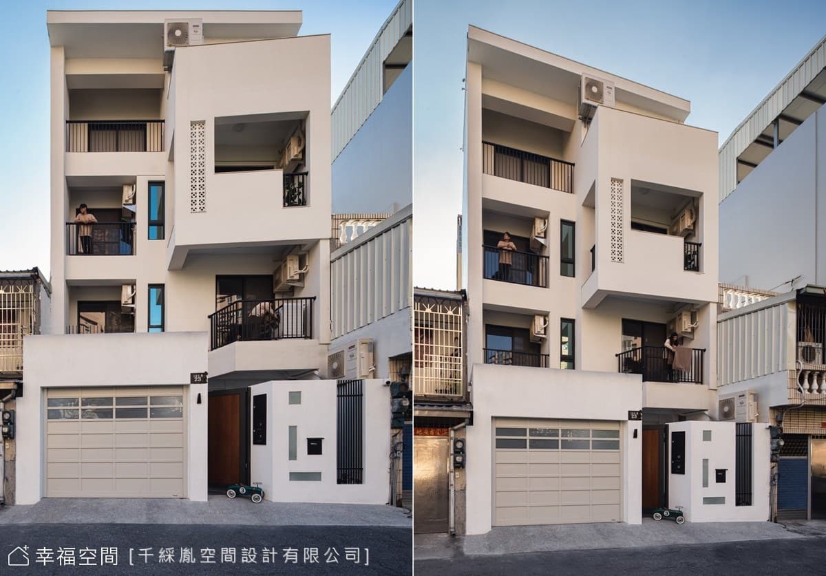 從零打造質樸純白陽光屋|北歐風|72坪