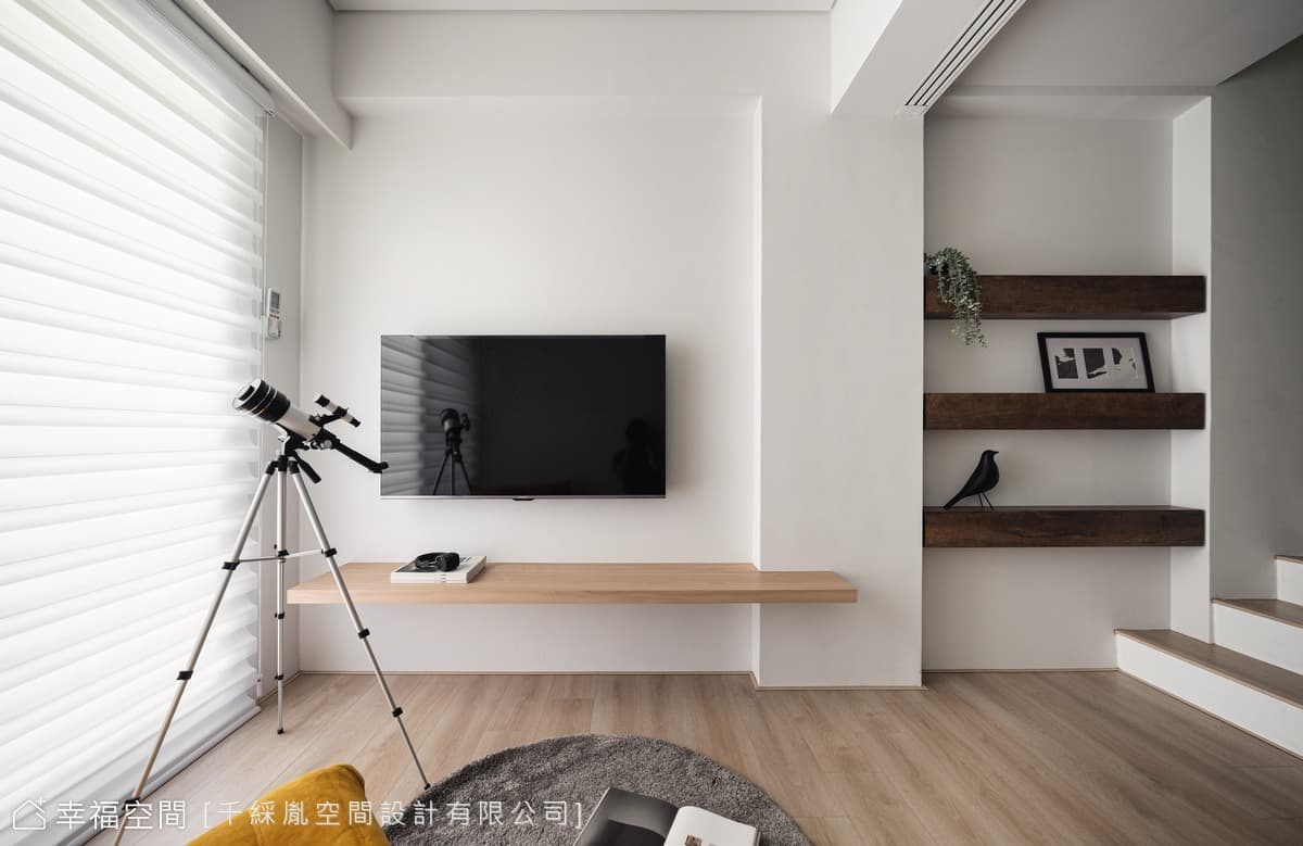 從零打造質樸純白陽光屋|北歐風|72坪