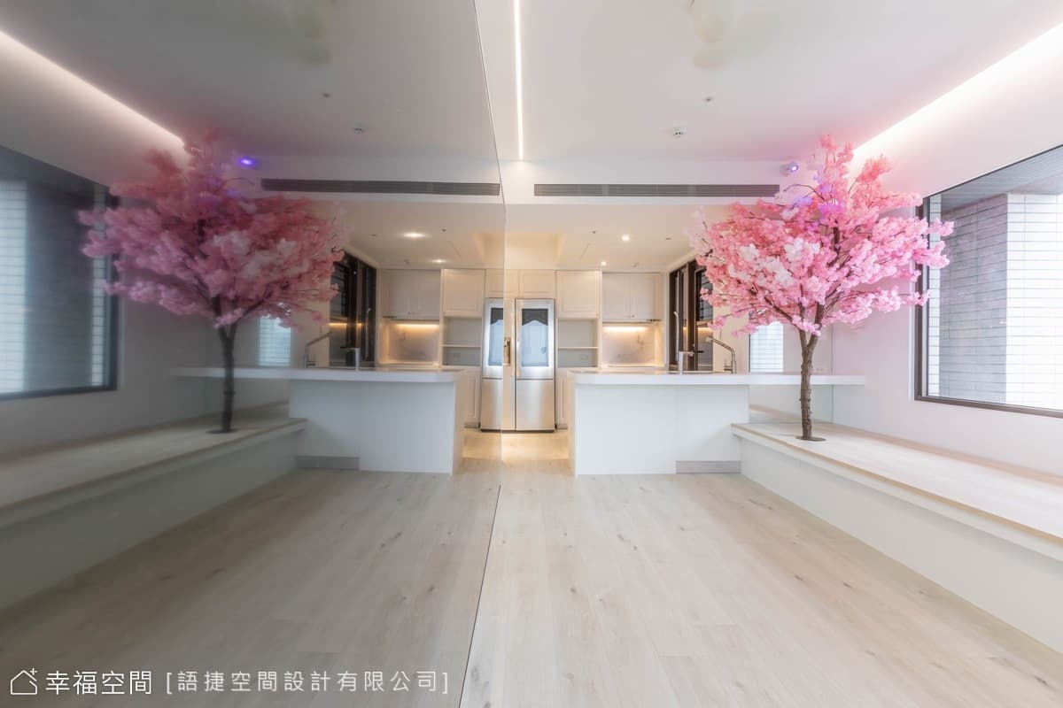 日系純白輕旅宿 體驗櫻花的粉色浪漫|混搭風|17坪