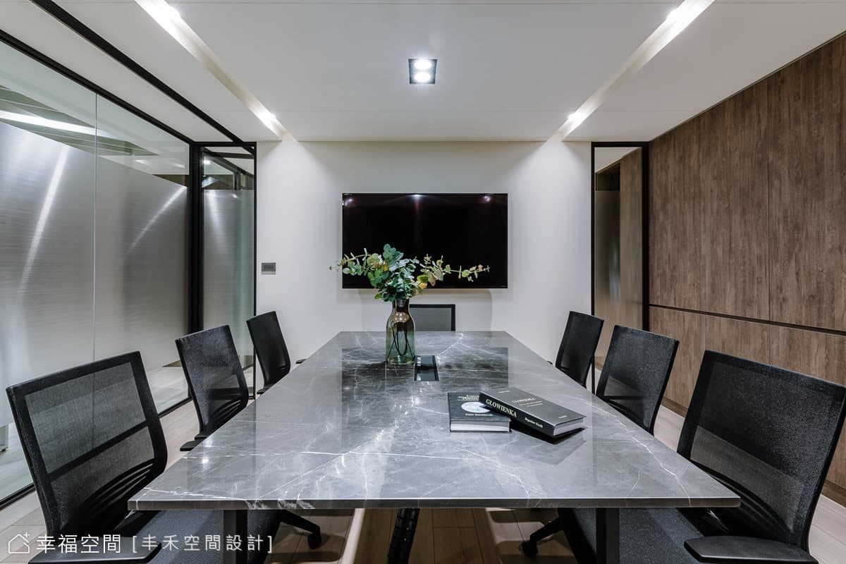 雋永的辦公室即是一種收藏|飯店風|80坪