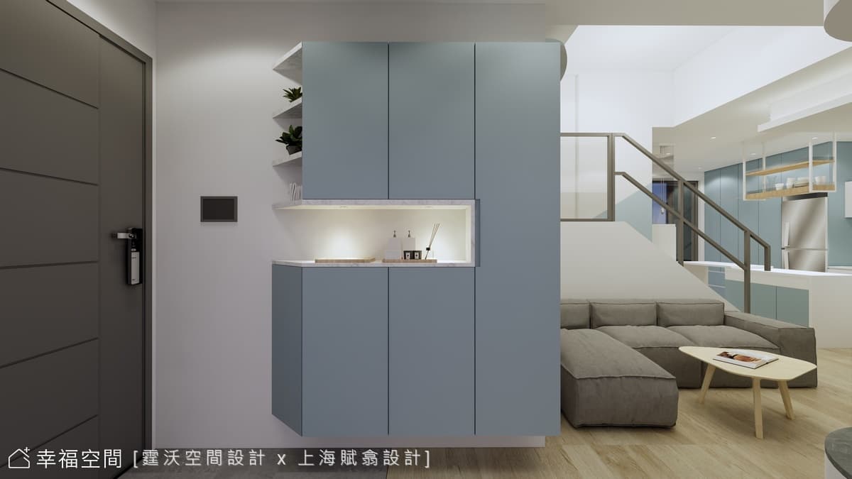 日初。清新美顏居│現代北歐風│17坪