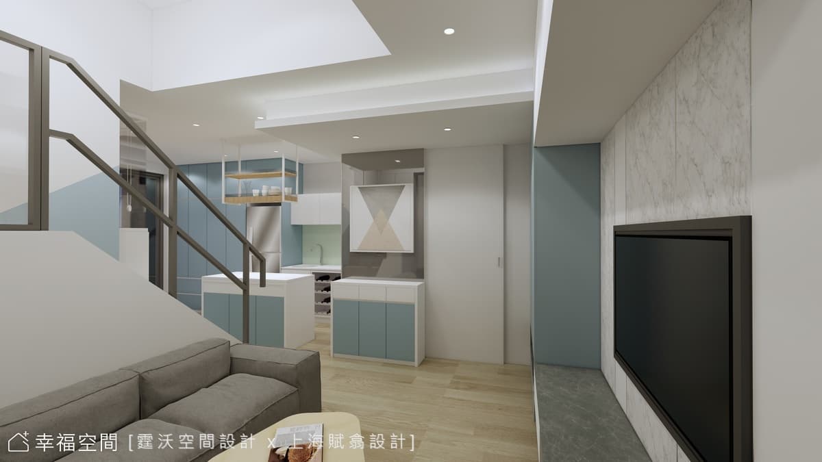 日初。清新美顏居│現代北歐風│17坪