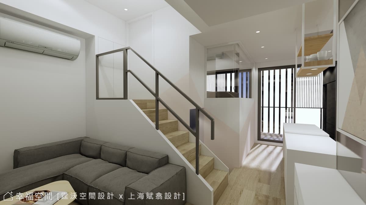 日初。清新美顏居│現代北歐風│17坪