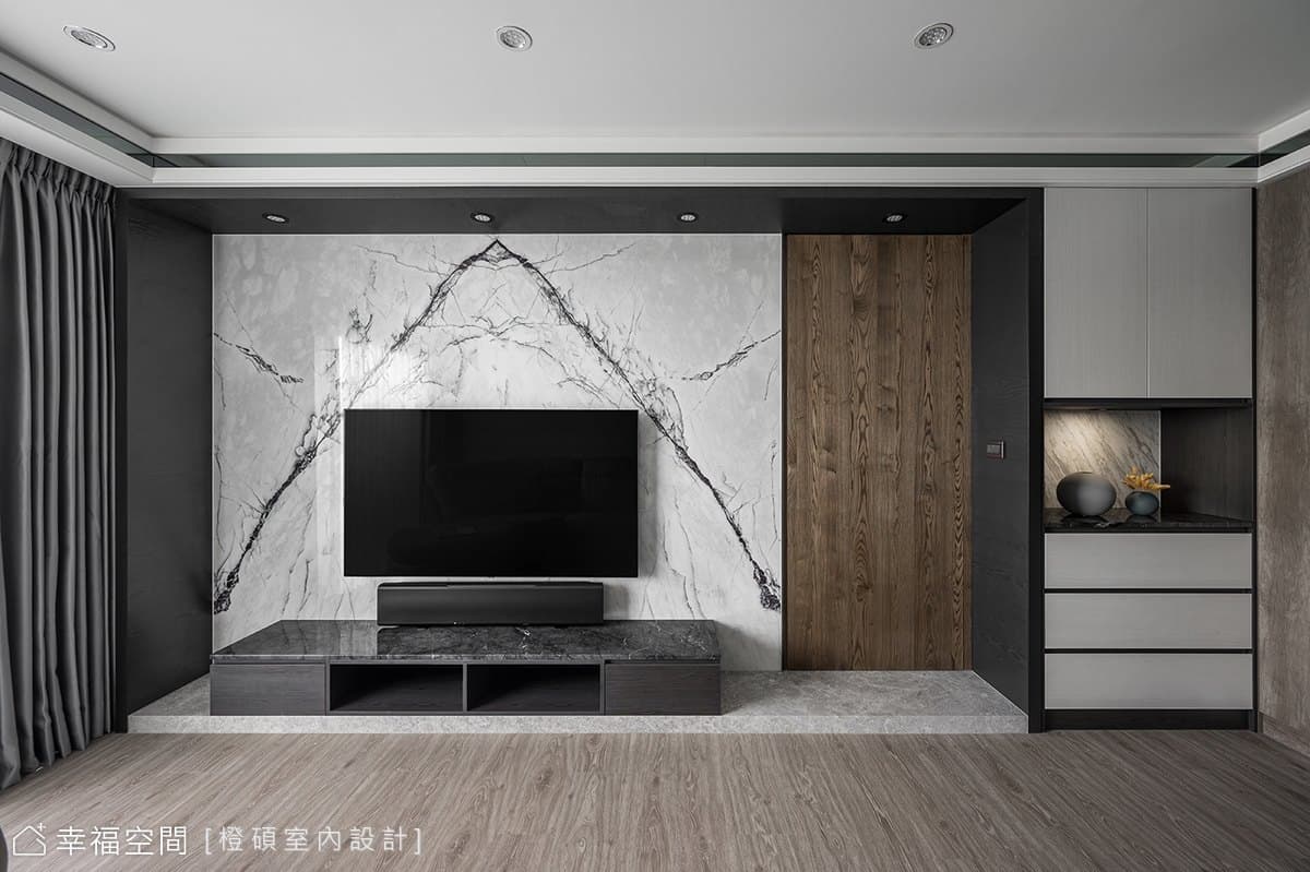 品味時尚 都會內斂氣度│現代風│30坪