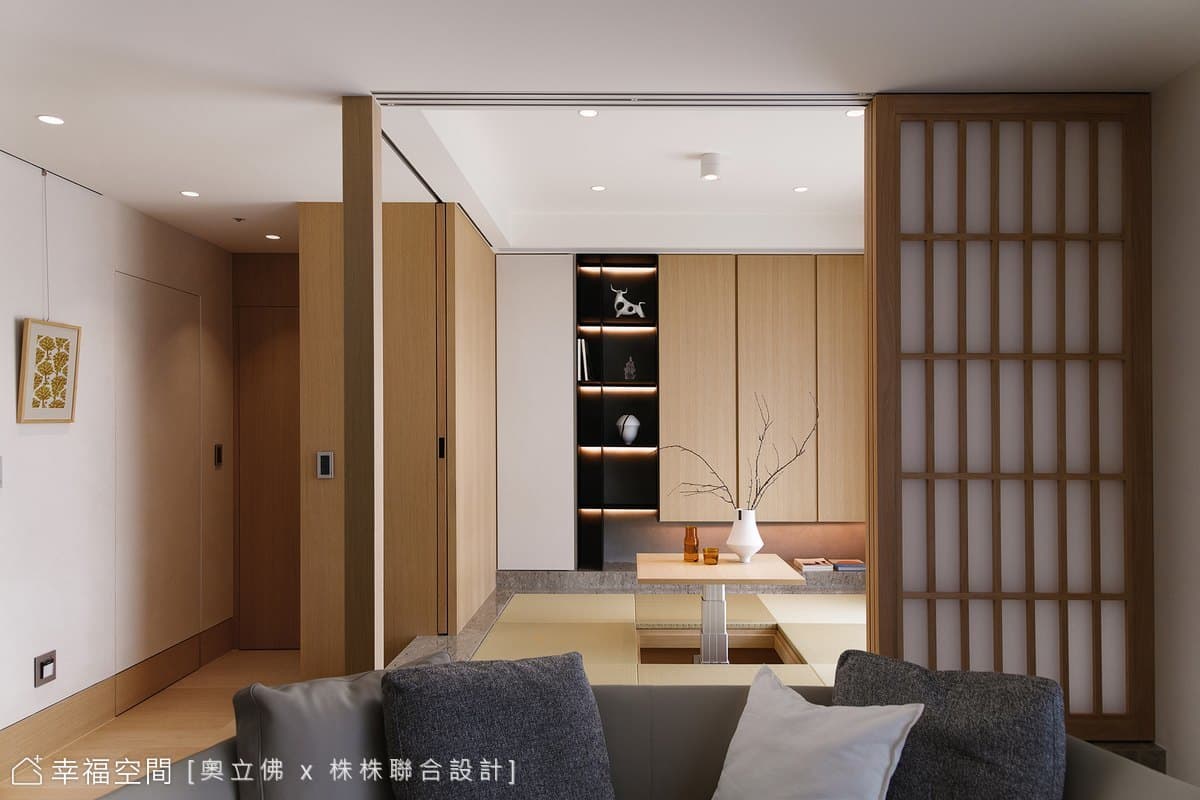 日式侘寂風 串起悠然生活步調│53坪