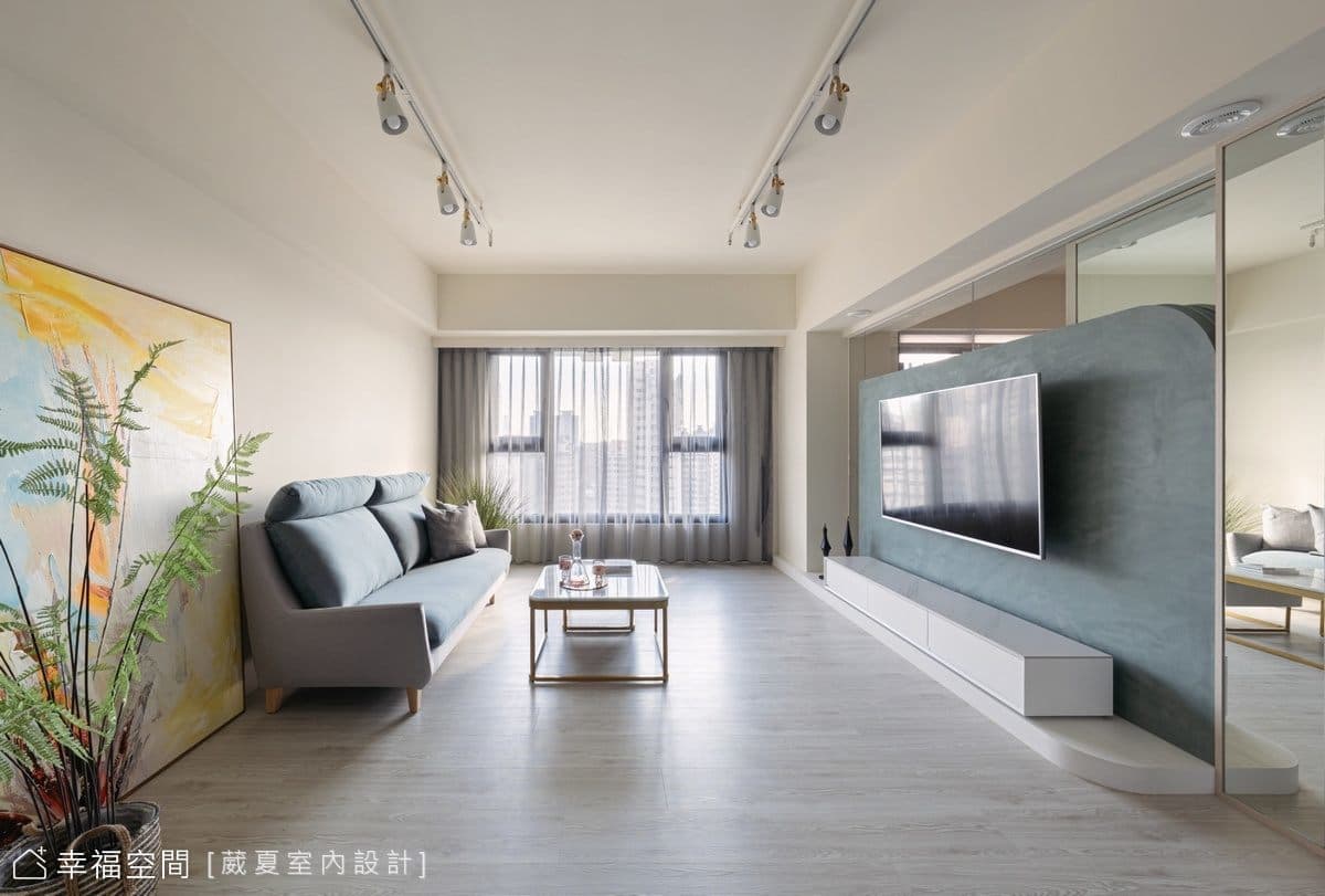 淨境之餘│現代北歐休閒多元風│35坪