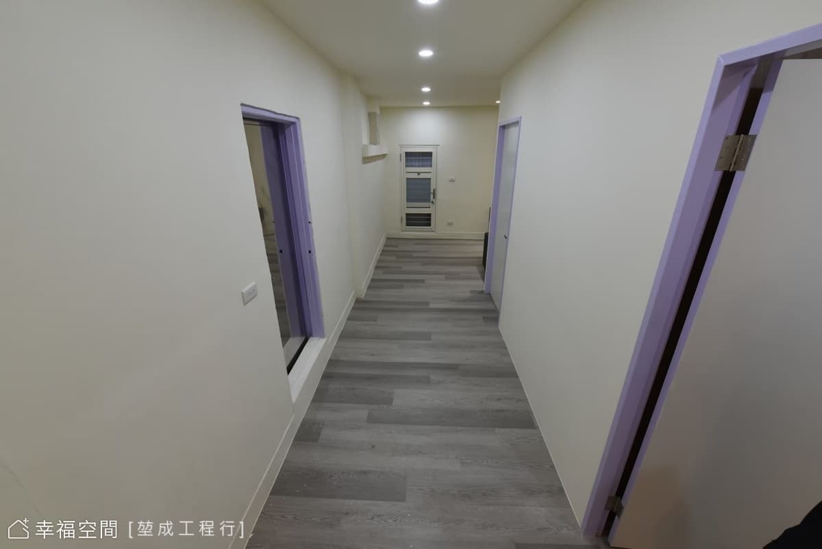 老屋翻新重整空間坪效 特殊配色增添空間活潑度│  休閒多元│25坪