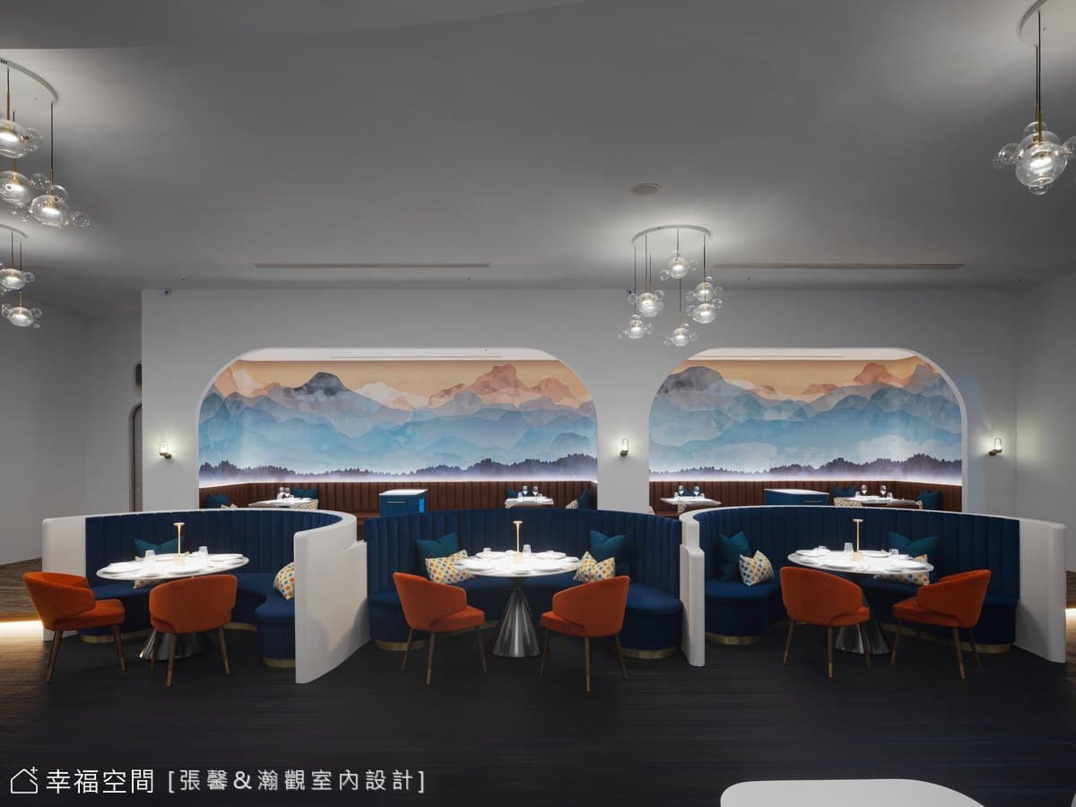 汲取海洋意象   濱海頂級義式餐廳│122坪