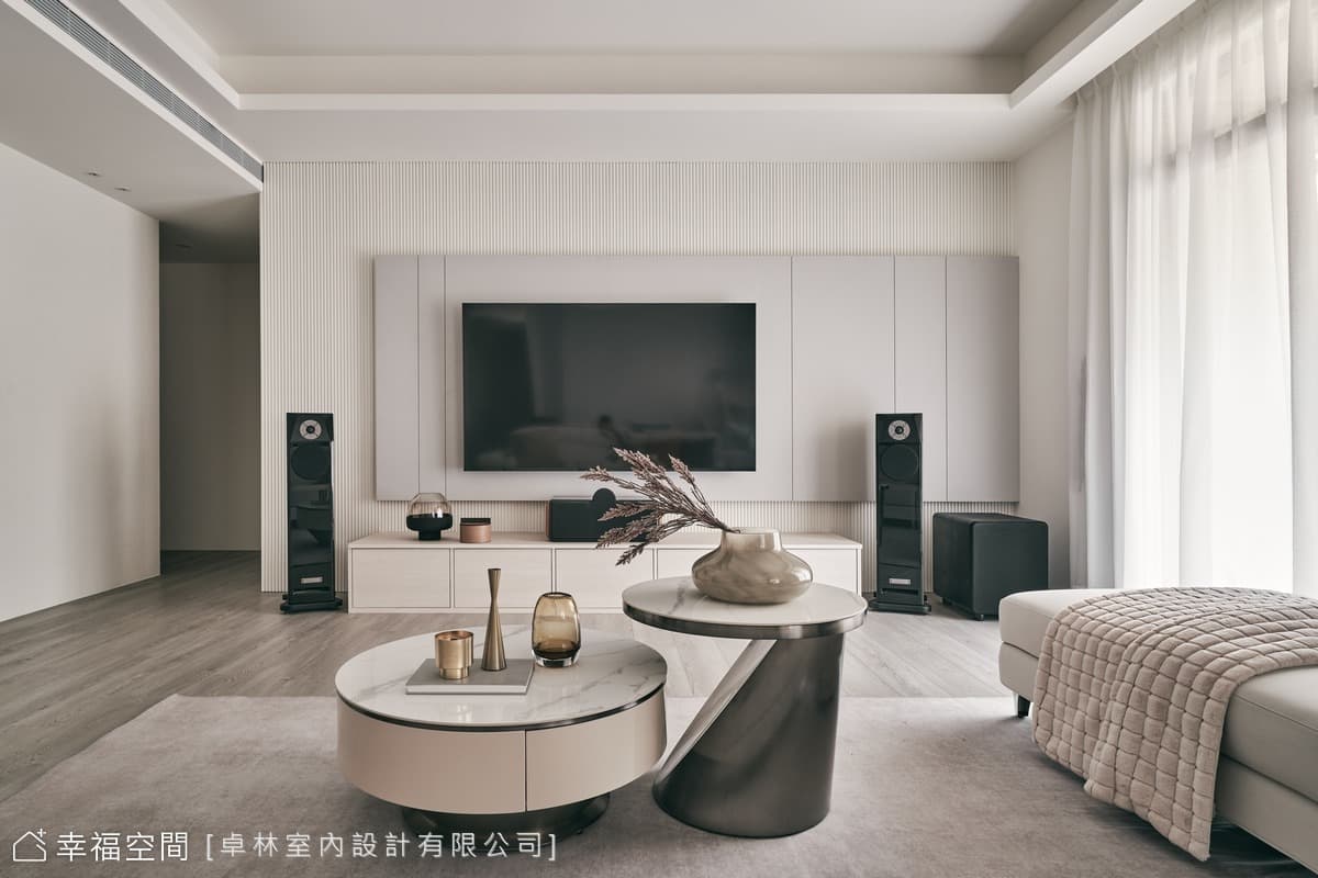 築一室清雅風尚 圍塑朗澈家景│現代風│50坪