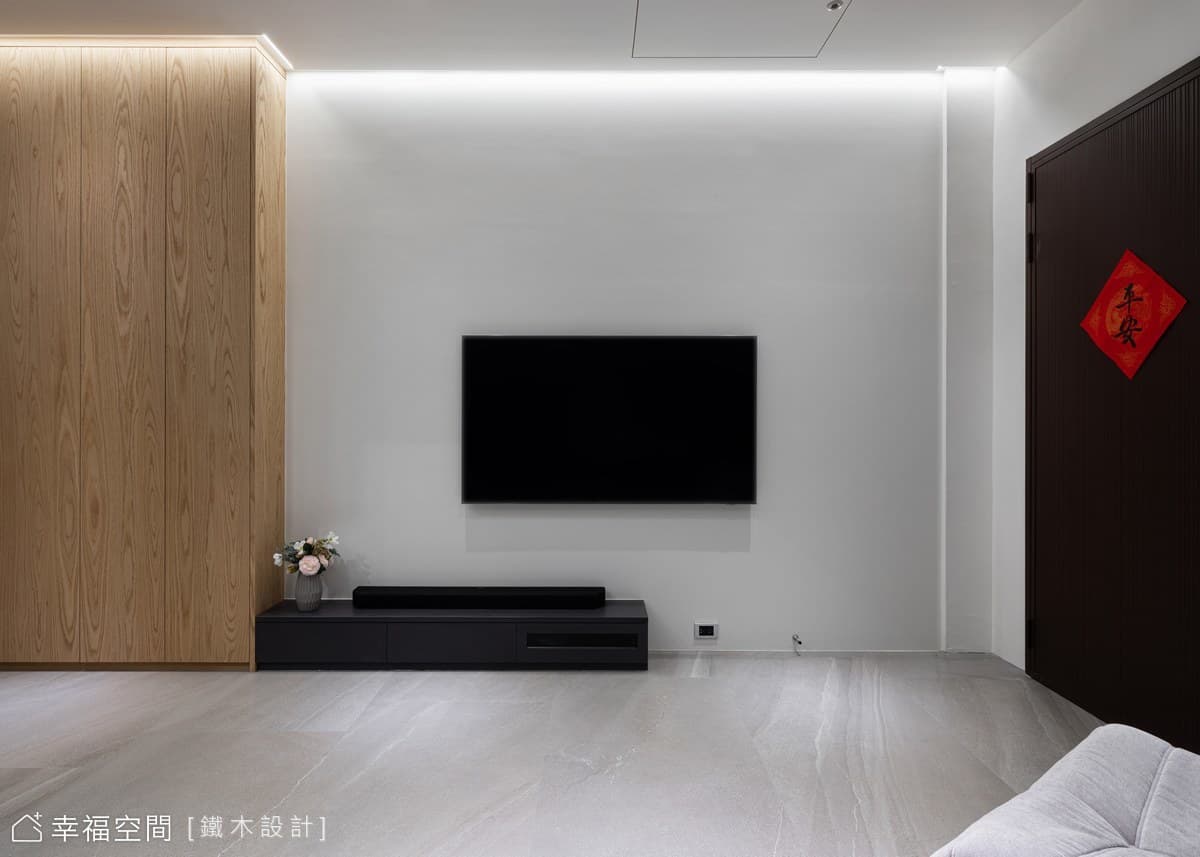 優雅澄淨 輕奢質感宅|52坪|現代風