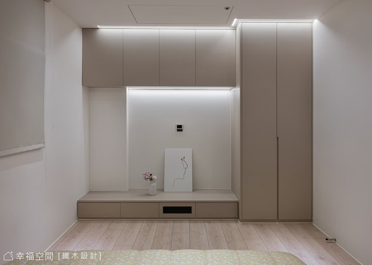 優雅澄淨 輕奢質感宅|52坪|現代風