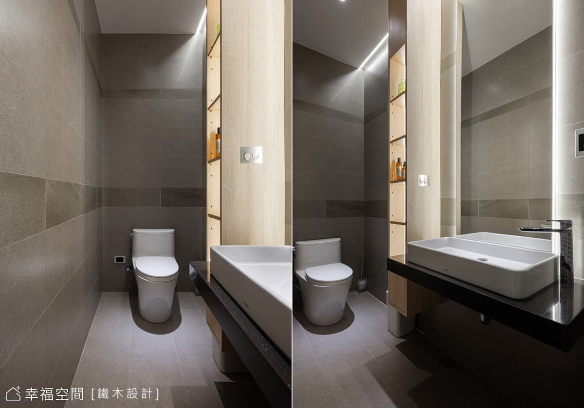 優雅澄淨 輕奢質感宅|52坪|現代風