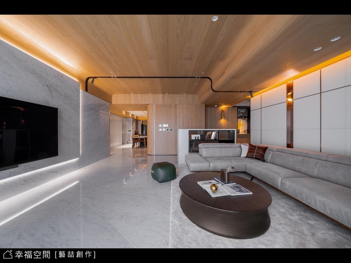 質感精品宅  細膩堆砌家的堡壘│現代奢華風│75坪