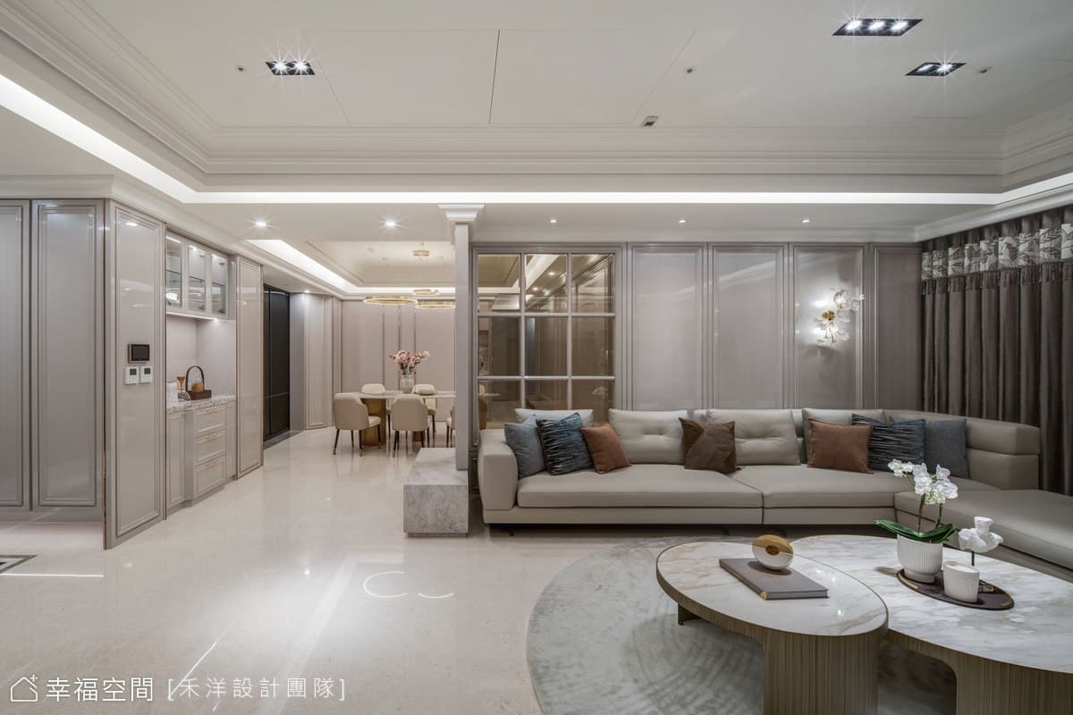 二次合作默契足 美式升級優雅輕奢宅|現代風|80坪