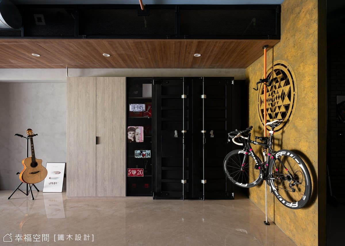 砌築率性硬派寓所 享受自由不羈生活|工業風|80坪